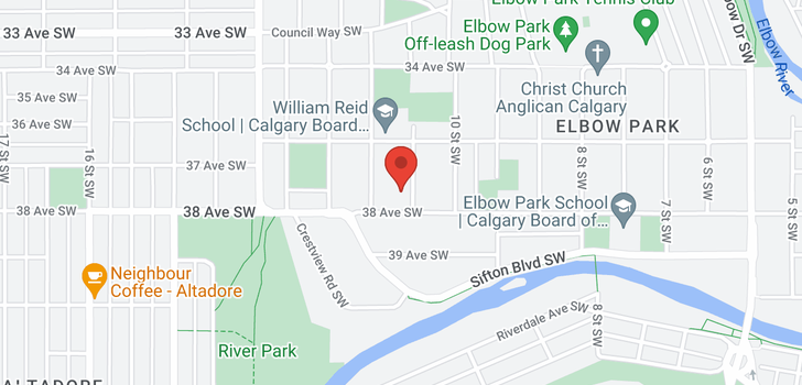 map of 3831 11 ST SW